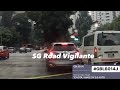 9oct2023 GBL6014J Toyota Hiace Lalamove Going Straight On A Turn Right Lane Near Miss With Honda