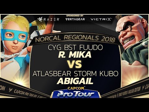 CYG BST | Fuudo (R. Mika) vs. AtlasBear | Storm Kubo (Abigail) - Top 16 - NCR 2018 - SFV - CPT 2018