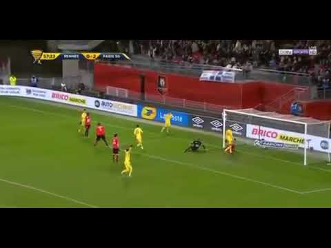 Rennes 0 - 3 PSG Lo Celso goal HD 30.1.2018
