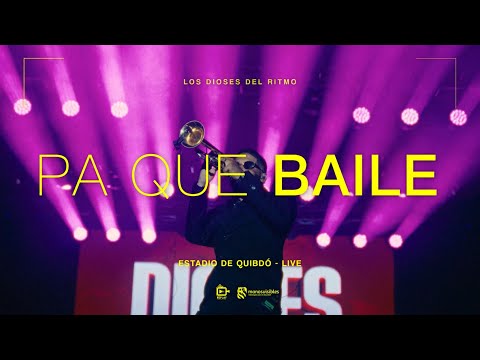 Los Dioses Del Ritmo - Pa Que Baile (Estadio de Quibdó LIVE)
