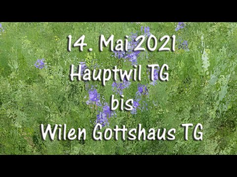14. Mai 2021  Von  Hauptwil TG bis Wilen Gottshaus TG