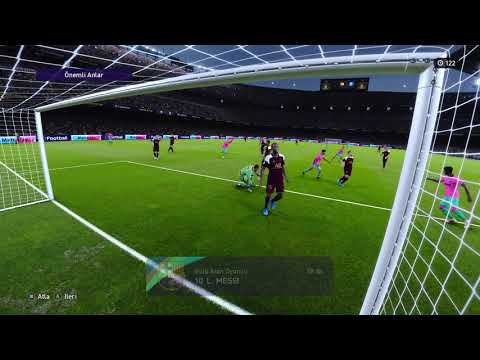 eFootball PES 2021 SEASON UPDATE 2021 MESSİ TOP SÜREREK GOL