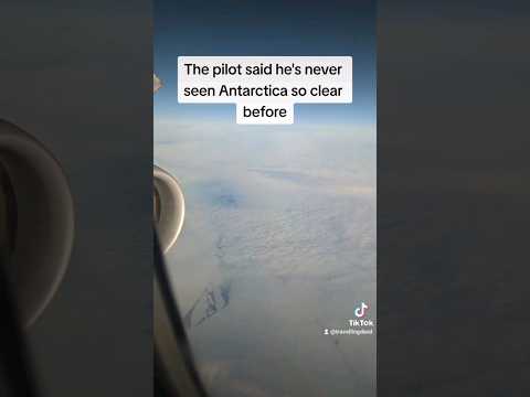 Flying over Antarctica on the way from Chile to Australia - Stunning.