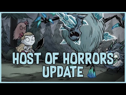 NEW Don't Starve Together Update: New Bosses, Weapons, Furniture & More! (Host of Horrors Beta)