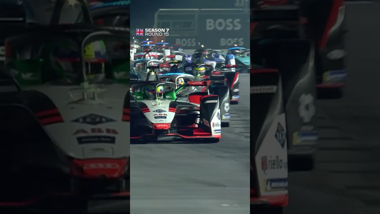 Pit Lane Overtake?! 👀 | #FormulaE #Shorts