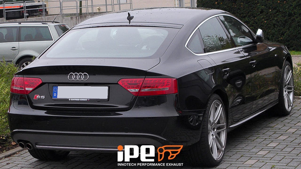 AUDI S5 B8 IPE EXHAUST | BRUTAL SOUND V6 SUPERCHARGED SPORT SEDAN