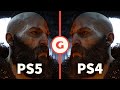 God Of War Ragnarok PS5 vs PS4 Comparison
