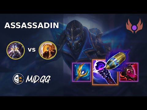 MID.GG: [ Assassadin ] Kassadin MID vs Azir | NA MASTER | LOL Season 2024
