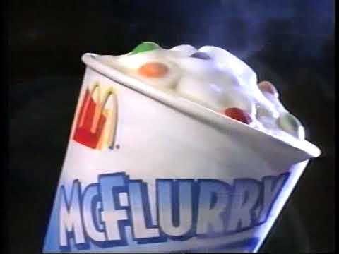 McDonald's McFlurry 90s Commercial (1998)