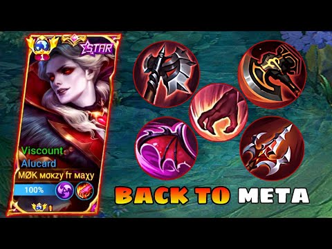 GLOBAL ALUCARD RED BUILD IS 100% BROKEN! 😳| ALUCARD BEST BUILD 2023