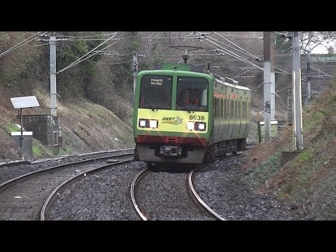 8520 Class Dart Train number 8638 - Harmonstown Station, Dublin