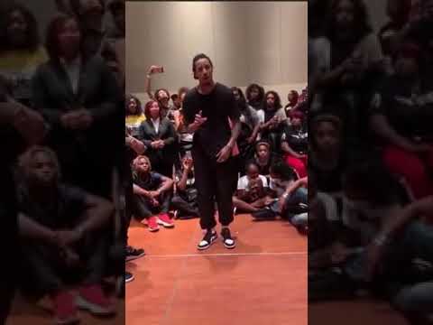 Les Twins Laurent Killer Freestyle on "JK - Bruh" | Atlanta 2019