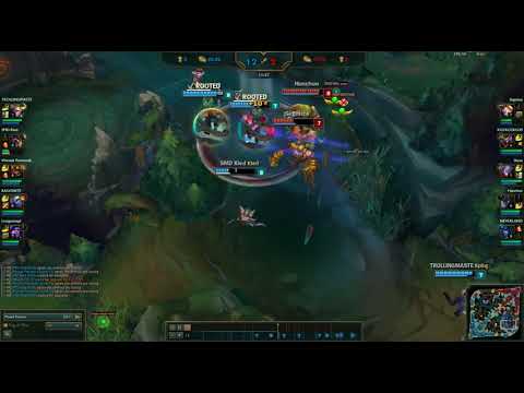 How to cancel blitz Q with kled....