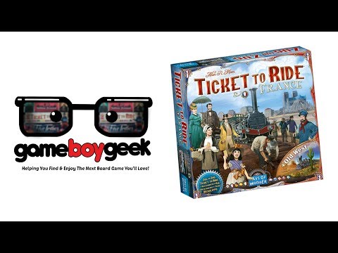 Ticket to Ride Map Collection: Volume 6 – France & Old West