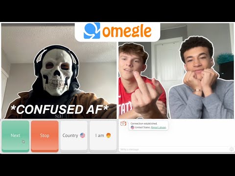 terrorizing people on Omegle...again.