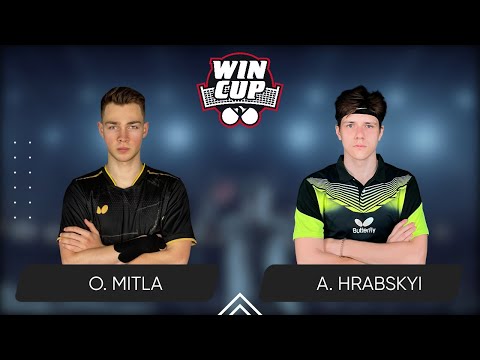 08:00 Oleksii Mitla - Andrii Hrabskyi 25.10.2025 WINCUP Master. TABLE 1
