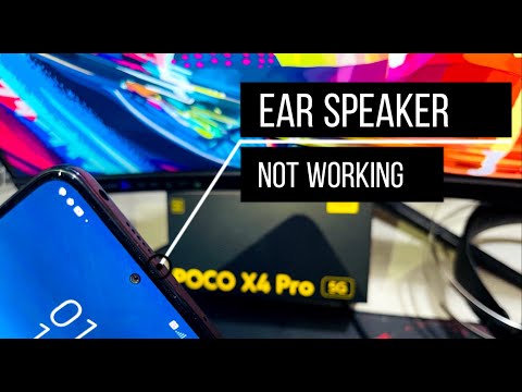 How To Fix Ear Speaker Not Working On Poco X4 Pro 5G | Poco Call Speaker Problem Fix