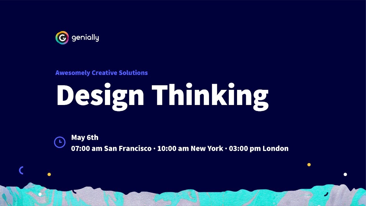 Webinar 9. Design Thinking: awesomely creative solutions