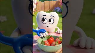 Little Toothy eats healthy and SMILES! 😁🥗💕✨🎵VocaVoca🥑Karaoke Kids Songs