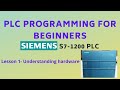 PLC Programming For Beginners Tutorial 01 Understanding Siemens S7 1200 PLC Hardware Simatic