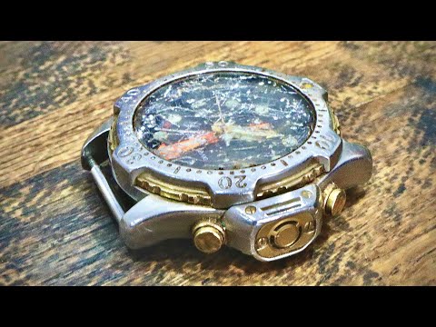 Restoring a historic dive watch  - citizen Aqualand 5810 promaster 