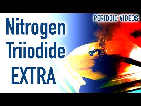 三ヨウ化窒素 (追加映像) - 動画の周期律表 (Nitrogen Triiodide (extra footage) - Periodic Table of Videos)