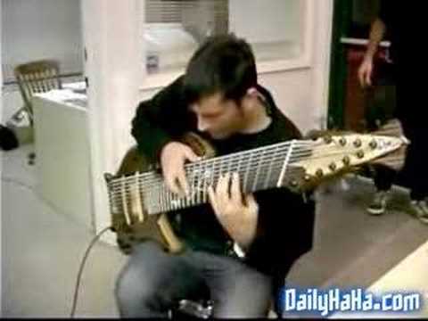 Jean Baudin; Bass guitar Super Mario theme song