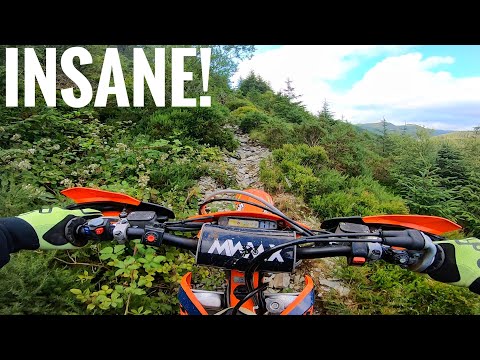 Found THE BEST Place To Ride Enduro! - Hill Climbing & Fast Trails