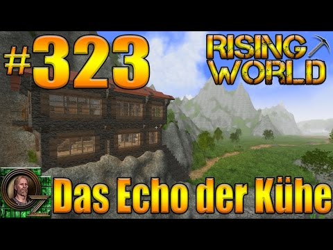Rising World #323 [Deutsch+Facecam] Das Echo der Kühe