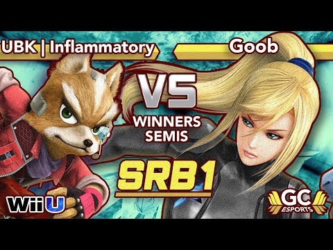 Fall SRB 1 - UBK l Inflammatory (Fox/Cloud) vs Goob (ZSS)  (Winners Semis) - Smash Wii U