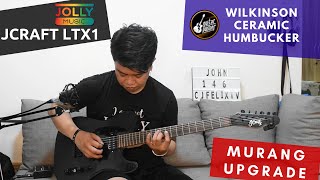 Video thumbnail for JCraft LTX1 Telecaster 2020 Edition Upgraded | Wilkinson Pickups | CTS Pots | Treble bleed by Uncle Lhix