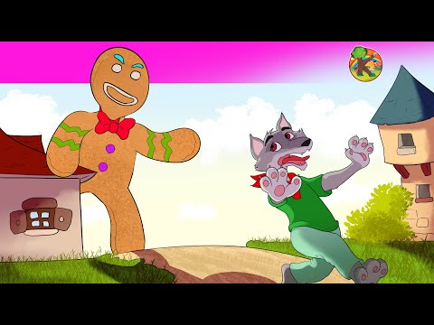 Ulven og De Syv Små Geitene + Pepperkakmannen | KONDOSAN Norsk - Tegnefilm | Morsom Godnatthistorie