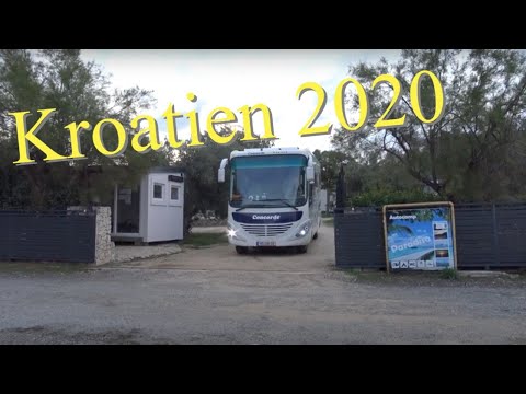 Kroatien-Urlaub mit dem Wohnmobil 2020