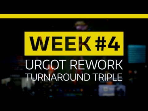 SirhcEz - URGOT REWORK TURNAROUND TRIPLE - Clip of the Week #4