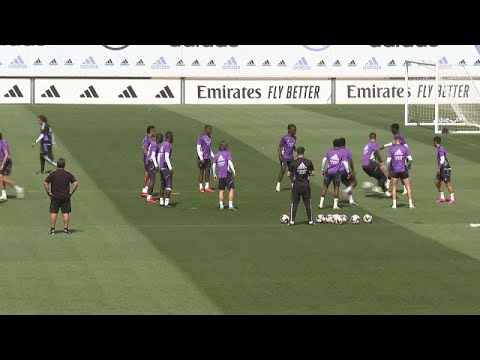 شاهد التدريب الأخير الوداعي لكريم بنزيما مع ريال مدريد