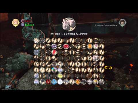 Lego Lord of the Rings: Level 5/The Mines Of Moria - FREE PLAY - All Collectables - HTG