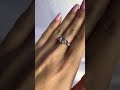 Серебряное кольцо с аметистом 1.05ct