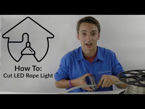 How to Cut LED Rope Light - AQLighting
