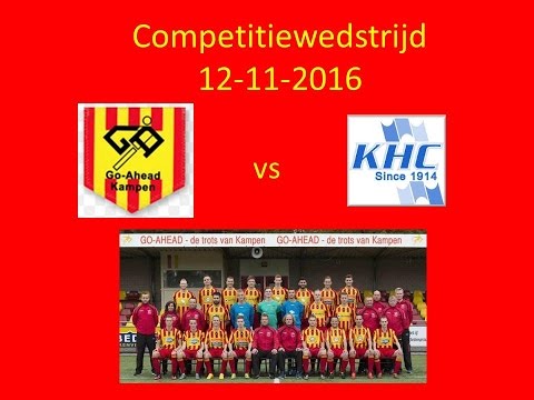 Samenvatting Go-Ahead Kampen - KHC van 12 november 2016