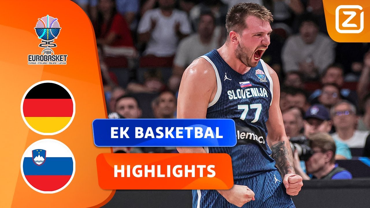 ONTKETENDE LUKA DONČIĆ IN FENOMENALE THRILLER!! 😍🤤 | Duitsland vs Slovenië | EK Basketbal 2025
