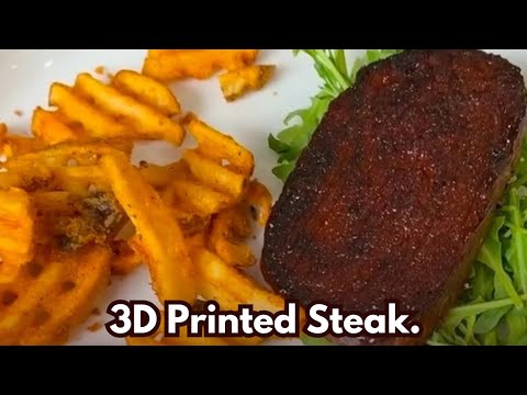 3D Printed Steak.