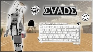 EVADE KEYBOARD UNBOXING + ASMR | Yunzii RT80