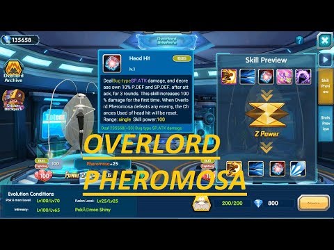 POKELAND LEGENDS - OVERLORD PHEROMOSA - TESTING