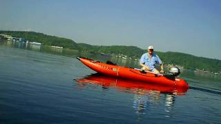 preview picture of video 'Testing out my new KaBoat SK396 on Lake Superior in Munising Bay Michigan. Watch it HD'