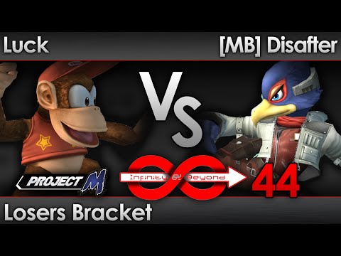 IaB44 PM - Luck (Diddy) vs MB Disafter (Falco, Marth, Fox) - Losers Bracket