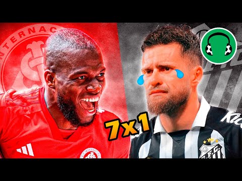 ♫ 7x1 - INTER HUMILHA O SANTOS COM GOLEADA HISTÓRICA! | Paródia Toca o Trompete - Felipe Amorim