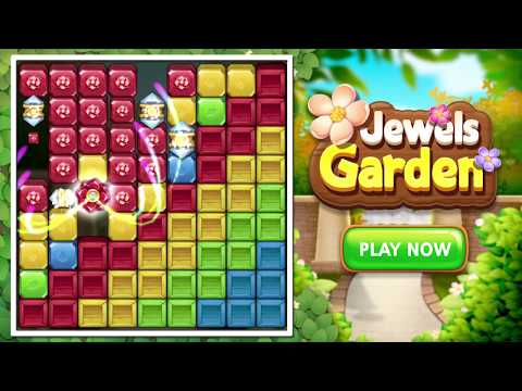 Jewels Garden® : Puzzle Game Video