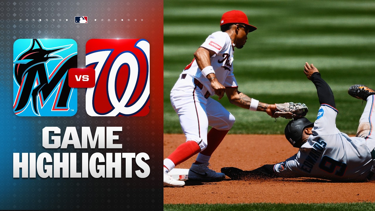 Marlins vs. Nationals Game Highlights (6/3/26) | MLB Highlights