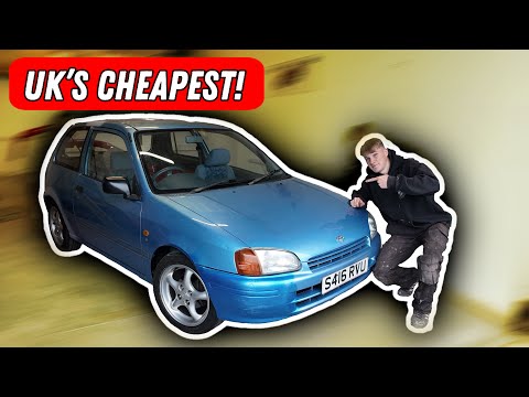 I BOUGHT THE CHEAPEST TOYOTA STARLET IN THE UK!