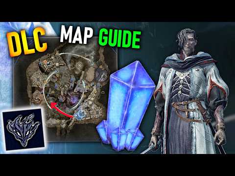 The BEST ROUTE in Elden Ring Nightreign DLC Map (All Crystals & Field Bosses)